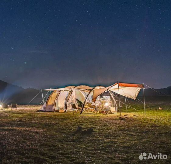 Палатка Naturehike Cloud Vessel Tunnel UPF 50+ 5