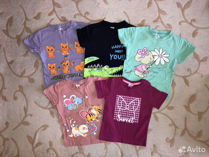 Вещи пакетом на девочку