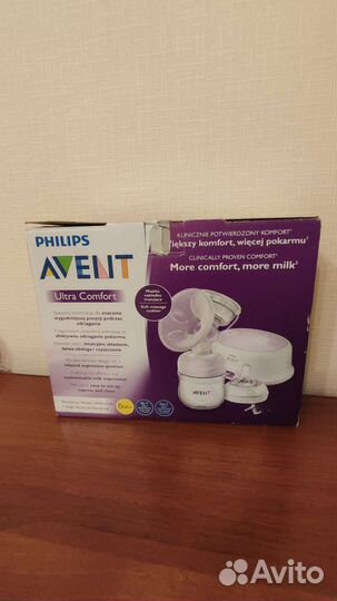 Молокоотсос электронный philips avent