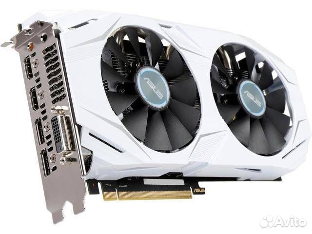 Видеокарта Asus GTX1070 OC 8Gb Белая