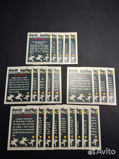 Карточки Home Alone 2 Один дома 2
