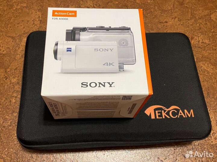 Экшн-камера Sony FDR-X3000, плюс допы