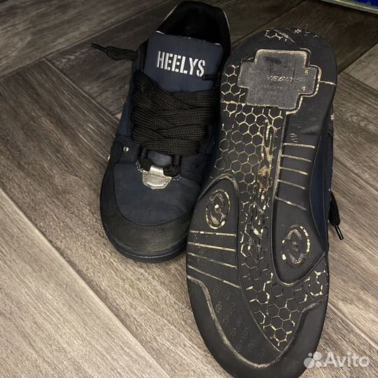 Дутые кеды heelys