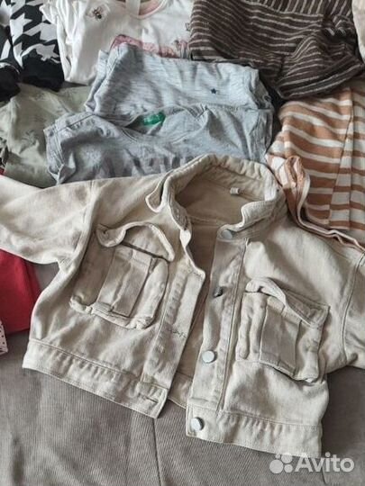 Брендовые вещи для девочки пакетом 98-104