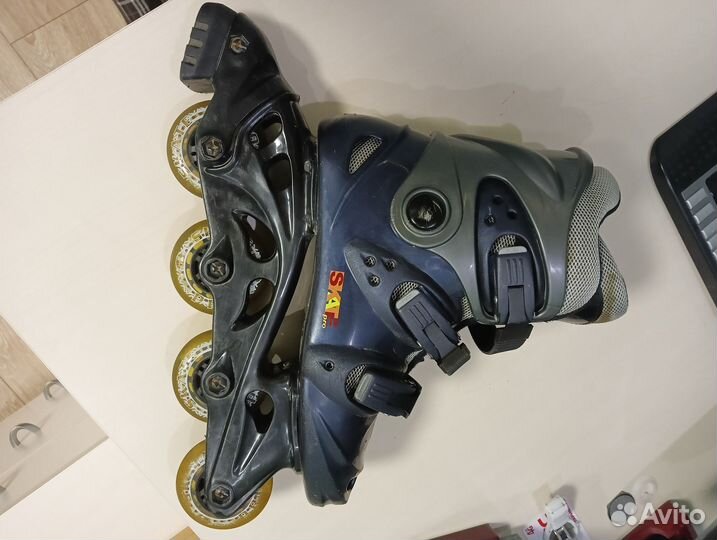 Роликовые коньки детские с защитой