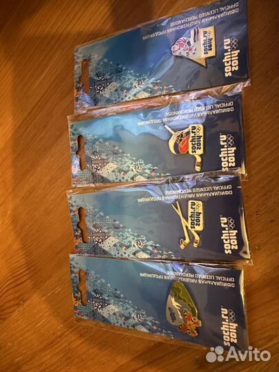 Sochi 2014 значки