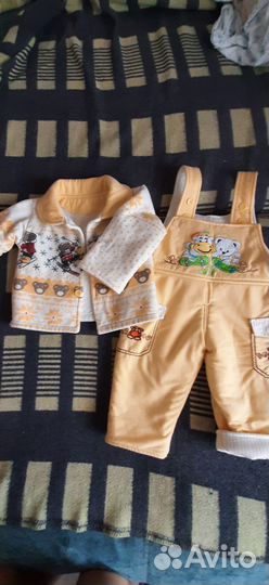 Детский тёплый костюмчик