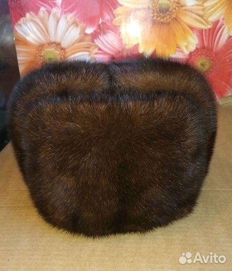 Мужская норковая шапка-формовка