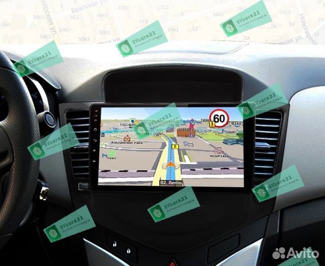 Магнитола Chevrolet Cruze Android 9