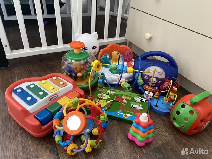 На доставке Развивающие игрушки пакетом