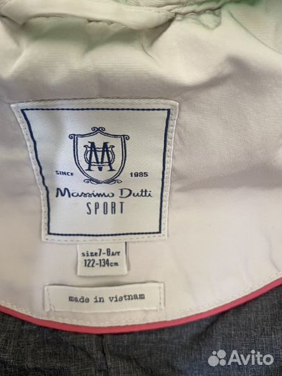 Куртка демисезонная massimo dutti рост 122-134