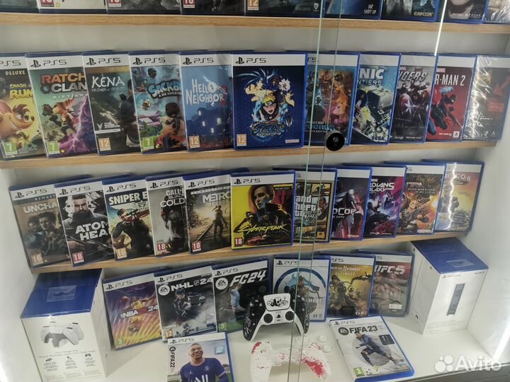 Игры Ufc 5,GTA 5,Паук 2,FC24, RDR2 на PS 4 и PS 5