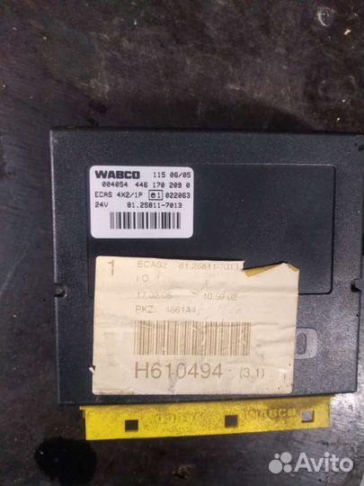 Блок управления ecas MAN TGA