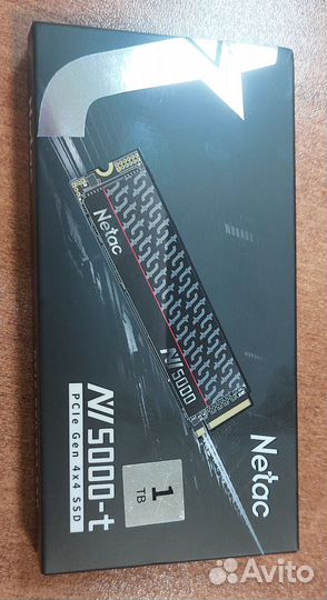 Накопитель 1TB netac NV-5000-t SSD диск m2 nvme