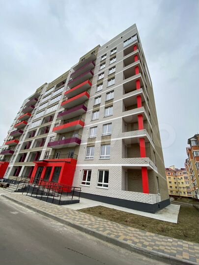 1-к. квартира, 44,3 м², 6/9 эт.