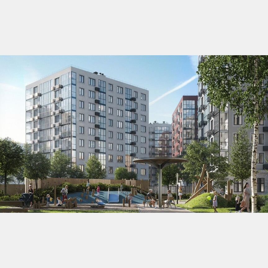 2-к. квартира, 52,9 м², 10/11 эт.