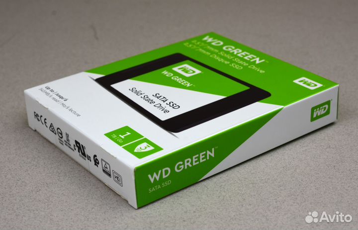 Ссд диск 1 тб WD green 2,5