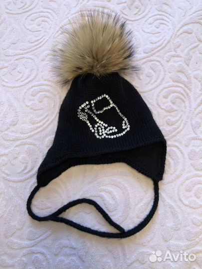 Шапка зимняя на флисе (1,5-3 года )