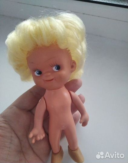 Кукла ГДР периода СССР. Копытка