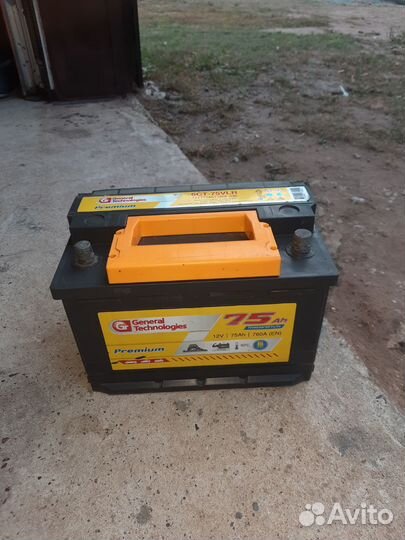 Аккумулятор 75 ач