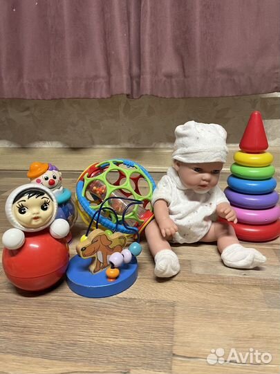 Детские игрушки бу пакетом от 0