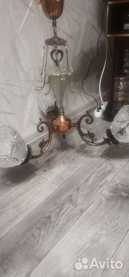 Люстра хрустальная