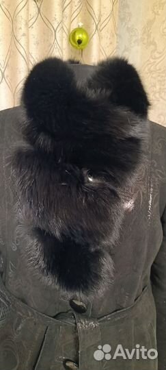 Дубленка женская зимняя 46 48