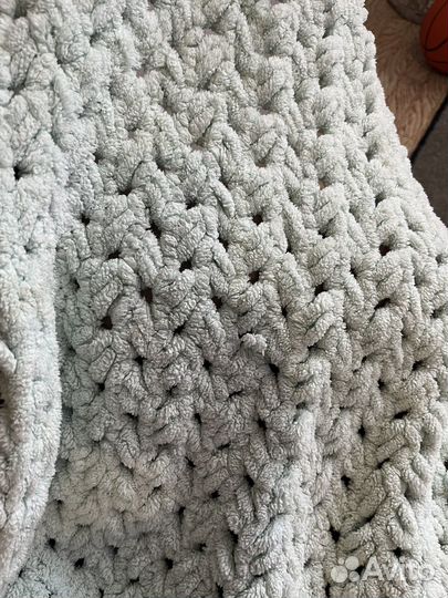 Плед вязанный цена за все