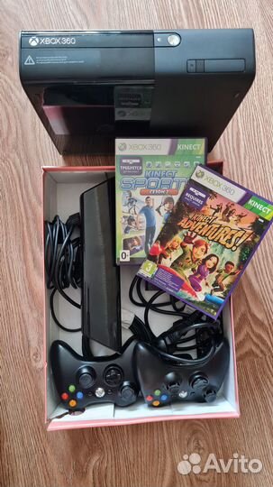 Игровая консоль Xbox 360 250GB+Kinect