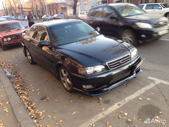 Toyota Chaser JZX100 передний бампер Бордер