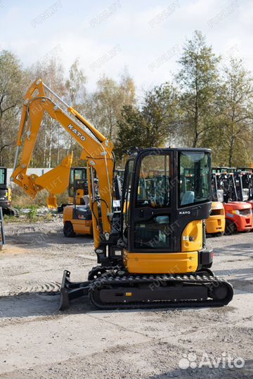 Мини-экскаватор Kato HD37V5/G, 2024