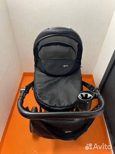 Коляска verdi 3 в 1 Экокожа