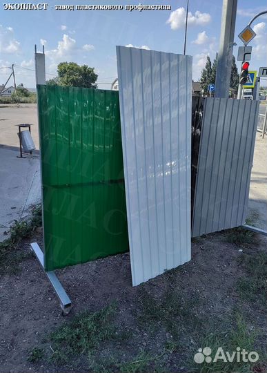 Профнастил пэт ударопрочный с завода пластиковый f