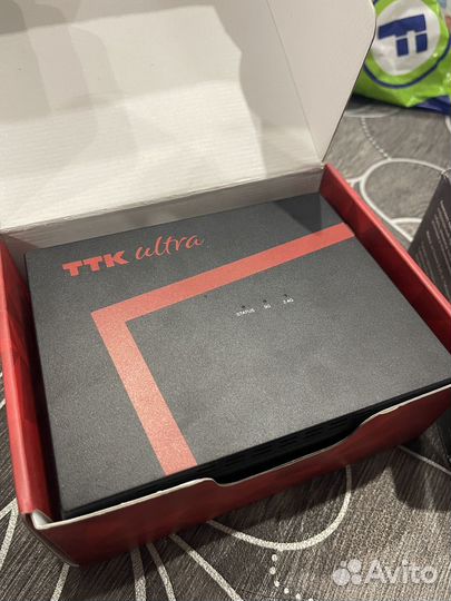 ТТК комплект (wi-fi роутер + тв приставка)