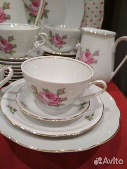 Лфз, сервиз Вербилки, тарелки Голландия