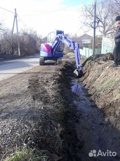 Мини-экскаватор