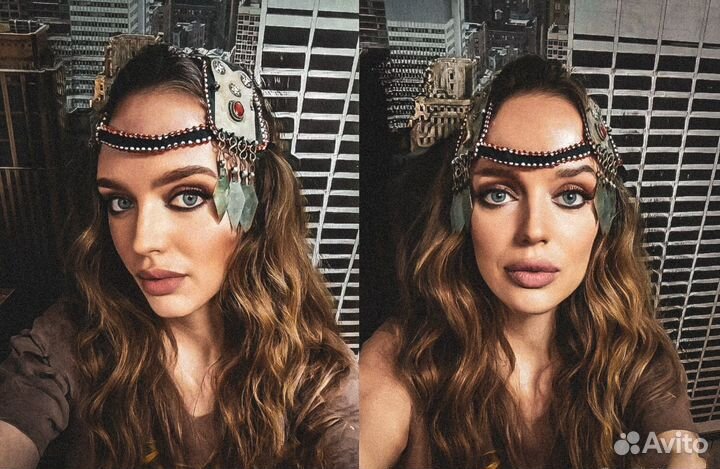 Тика диадема тиара корона бохо ретро винтаж