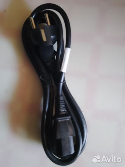 Питающий кабель для системника, монитора и т.п