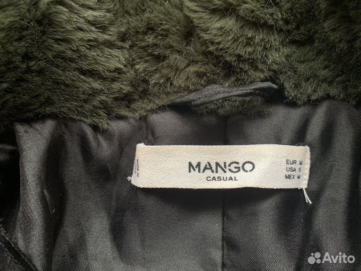 Полушубок из искусственного меха Mango