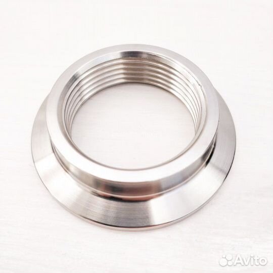 Переходник кламп-резьба нержавеющий