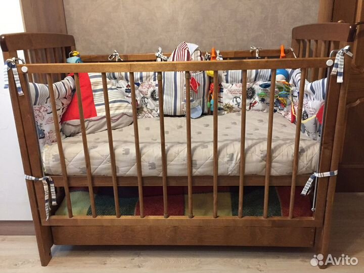 Бортики в детскую кроватку