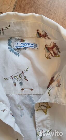 Рубашка для мальчика mayoral 122