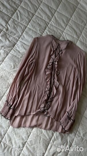 Блузка женская шелковая