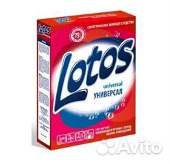 Стиральный порошок Лотос Универсал 350 гр. картонн