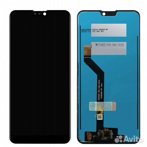 Дисплей для Asus ZenFone Max Pro (M2) черный