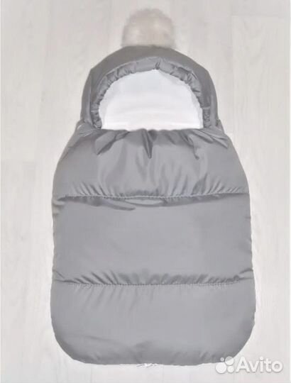 Конверт дутик на выписку зимний