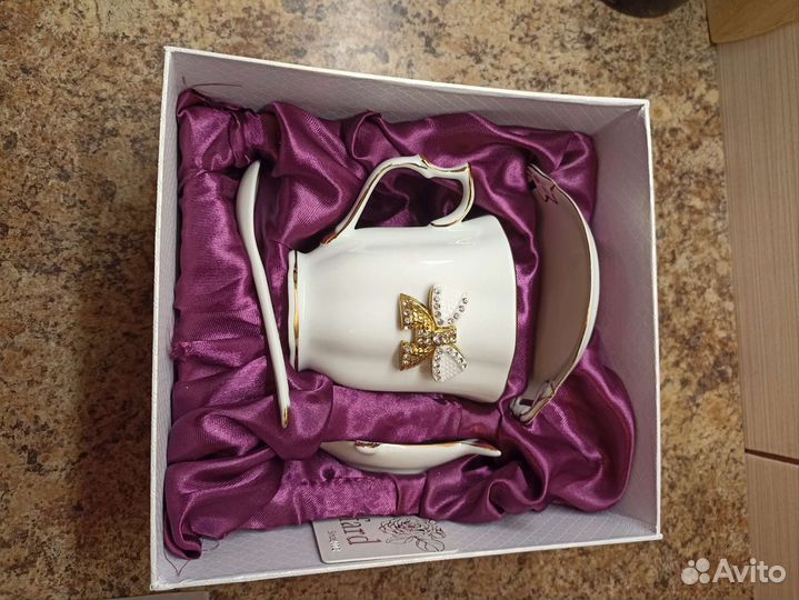 Подарочный набор Чайная пара новый