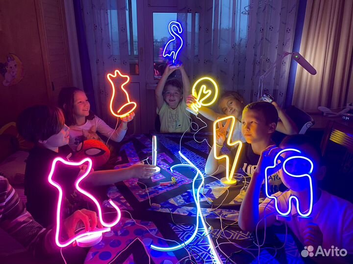 Творческий мастер-класс Неон