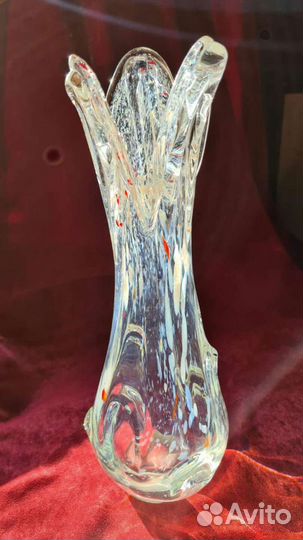 Ваза цветное стекло. Фабрики 