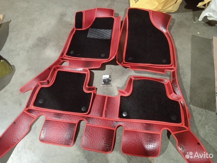 3D Коврики из экокожи. Все авто